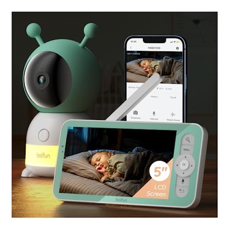 BOIFUN 2K Wifi Baby Monitor BOIFUN 2K Wifi Baby Monitor