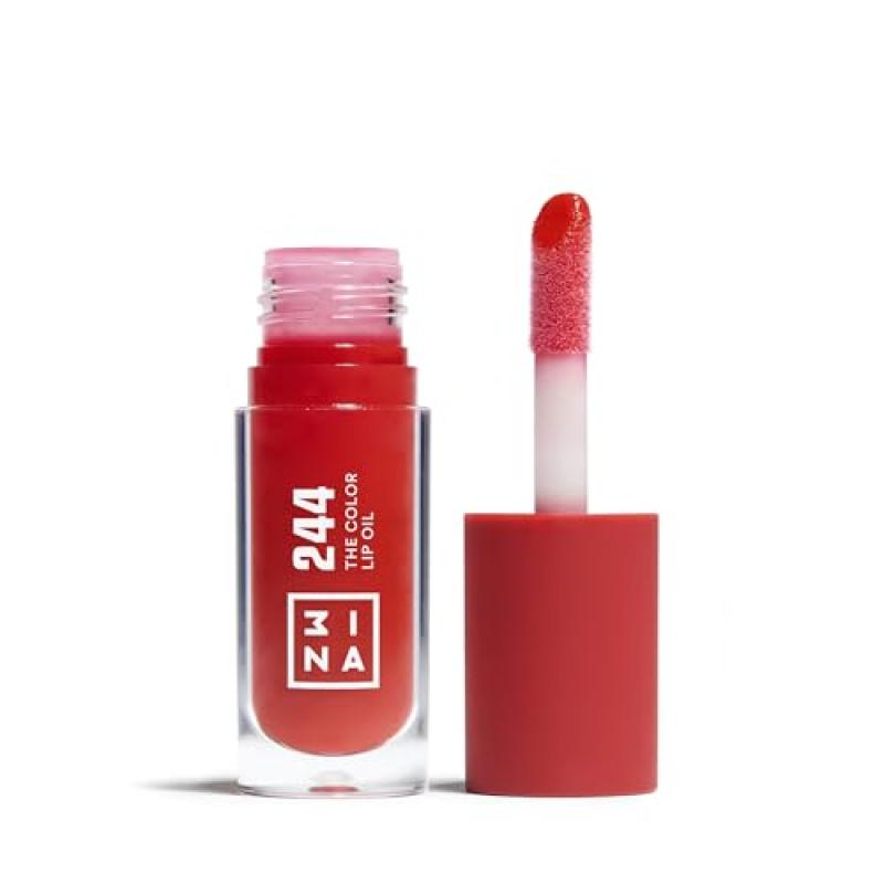 3INA MAKEUP Lip Oil 244 Rich Red Gloss 3INA MAKEUP Lip Oil 244 Rich Red Gloss
