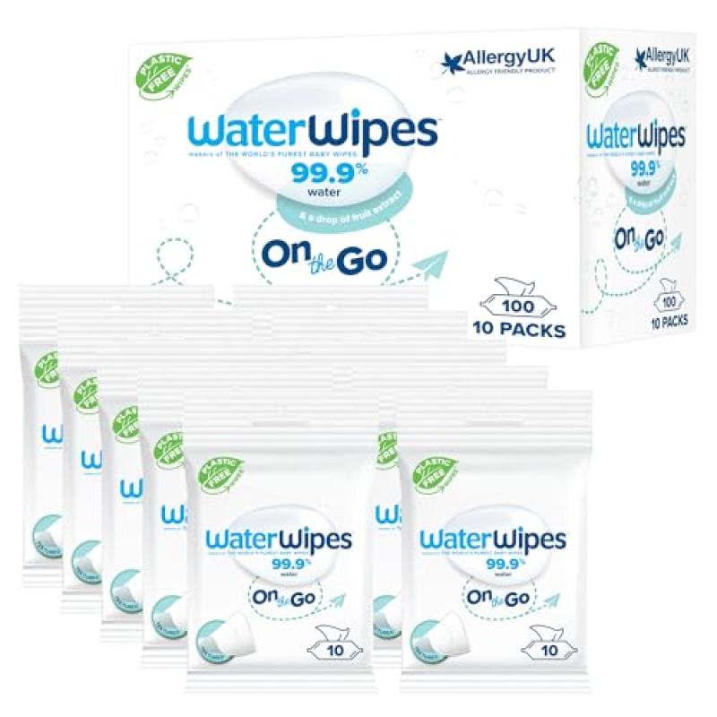 WaterWipes On The Go Wet Wipes WaterWipes On The Go Wet Wipes