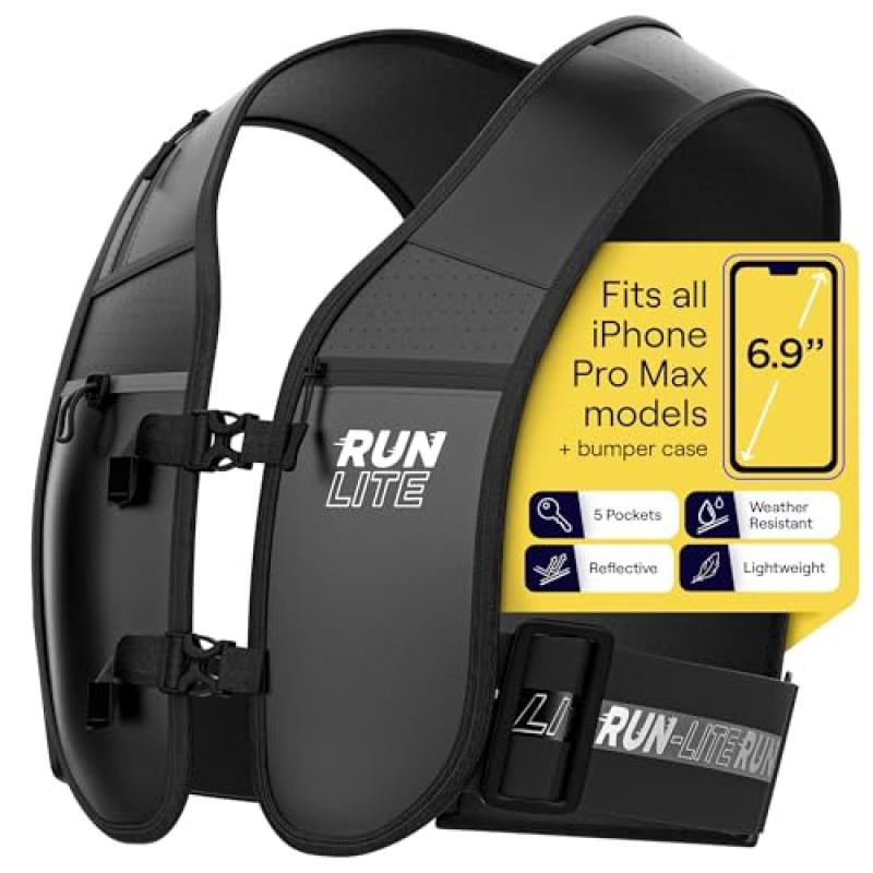 Waterproof Running Vest with Phone Holder Waterproof Running Vest with Phone Holder
