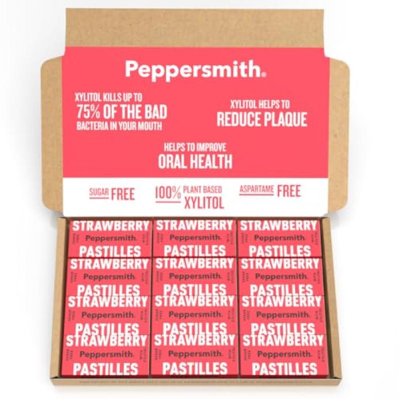 Peppersmith Strawberry Mints Peppersmith Strawberry Mints