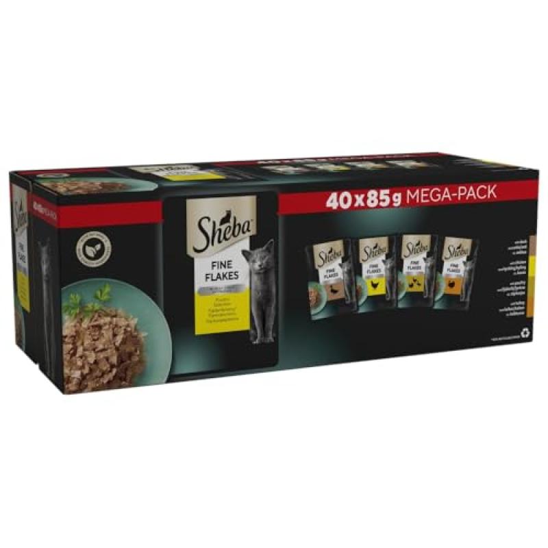 SHEBA Wet Cat Food Poultry Mega Pack SHEBA Wet Cat Food Poultry Mega Pack