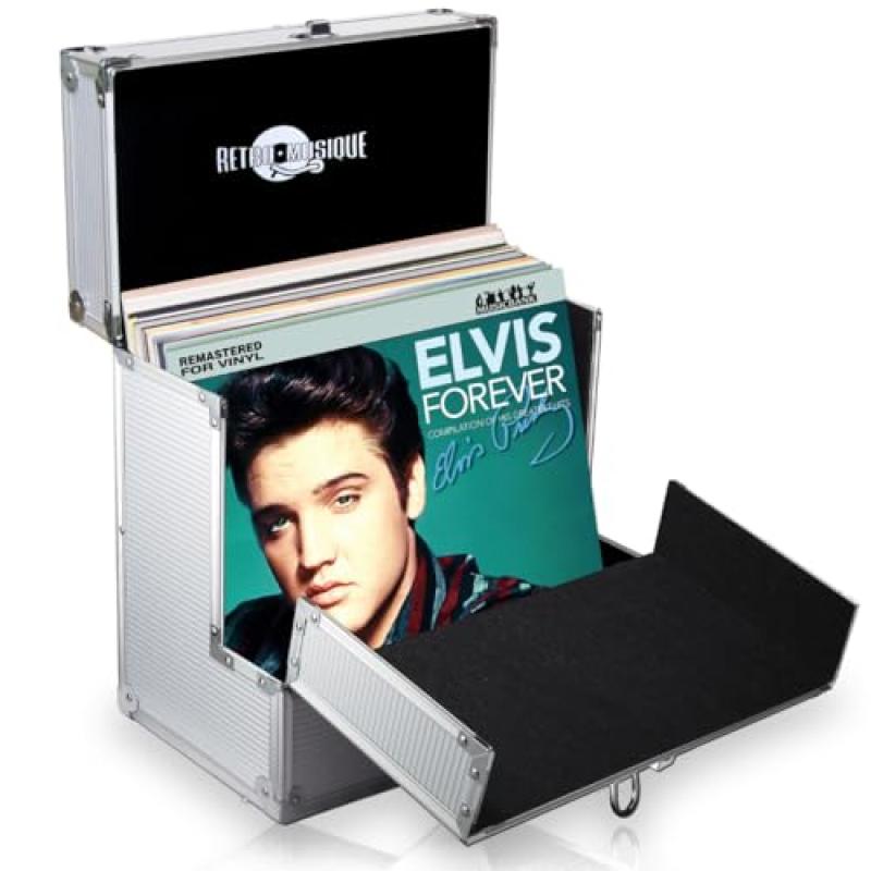 Retro Musique Vinyl Storage Box Retro Musique Vinyl Storage Box