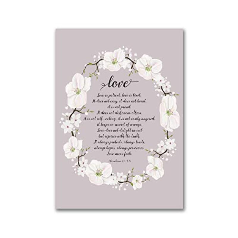 Christian Wedding Love Poster Christian Wedding Love Poster