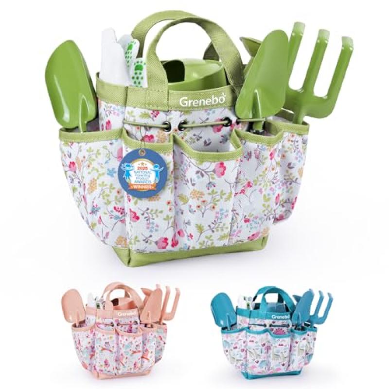 Kids Gardening Set Toys, Quality Garden Tool Kitβ¦ Kids Gardening Set Toys, Quality Garden Tool Kitβ¦