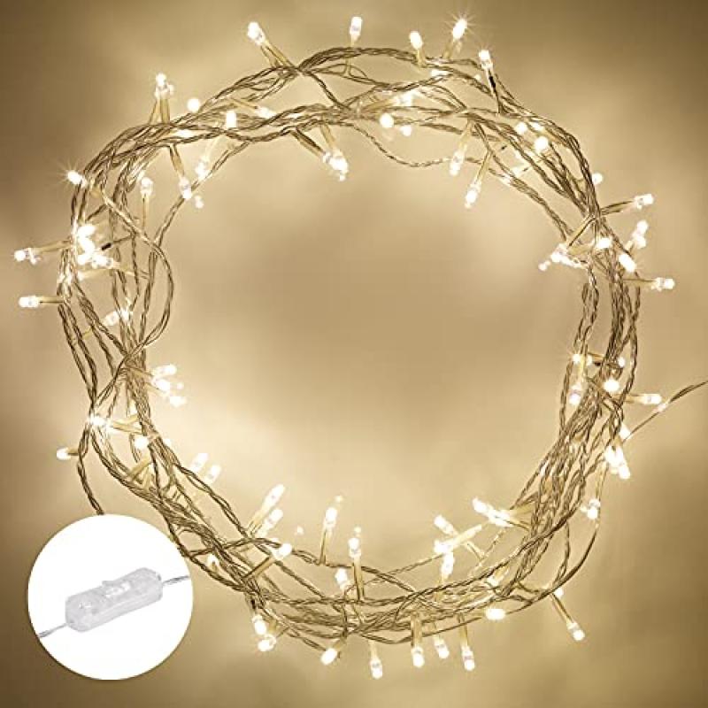 Lights4fun Fairy Lights with Warm White LEDs Lights4fun Fairy Lights with Warm White LEDs