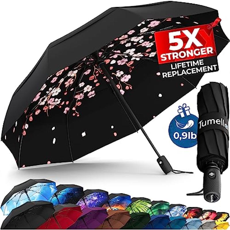 TUMELLA Windproof Travel Umbrella TUMELLA Windproof Travel Umbrella