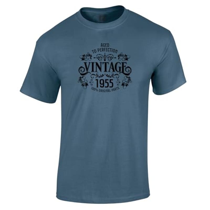 Vintage Mens T Shirt Born 1955 Vintage Mens T Shirt Born 1955