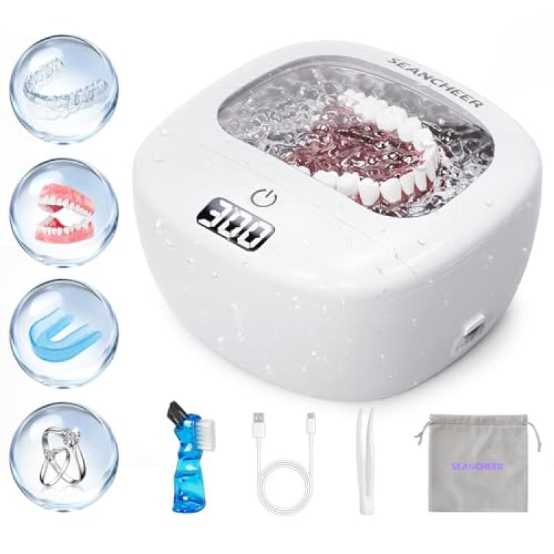SEANCHEER Ultrasonic Retainer Cleaner SEANCHEER Ultrasonic Retainer Cleaner