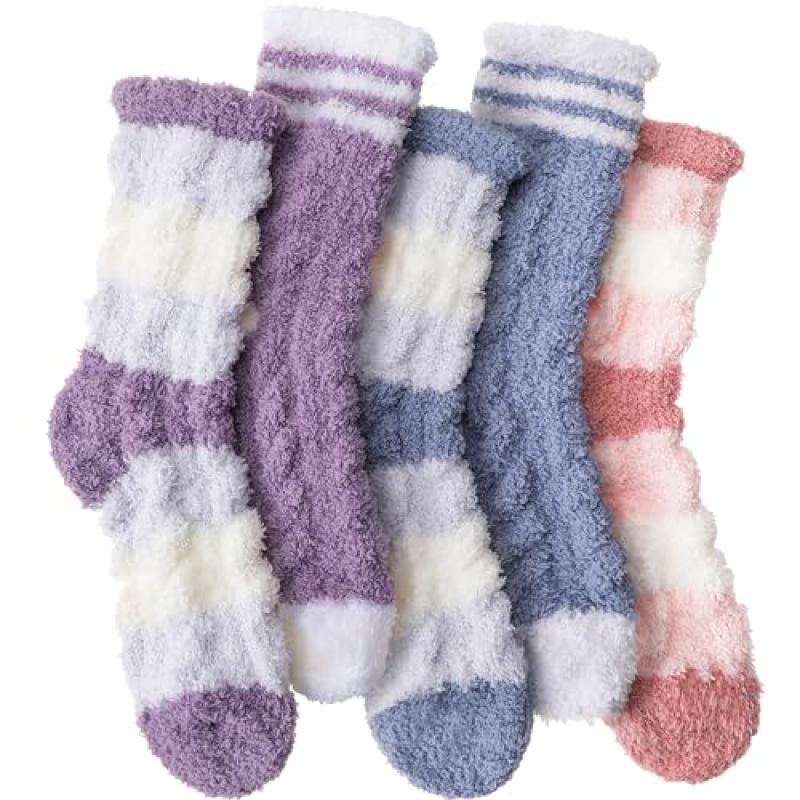 EBMORE Fluffy Slipper Socks for Women EBMORE Fluffy Slipper Socks for Women