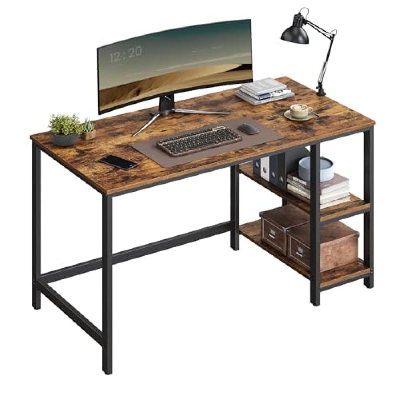VASAGLE Industrial Computer Desk with 2 Shelves VASAGLE Industrial Computer Desk with 2 Shelves
