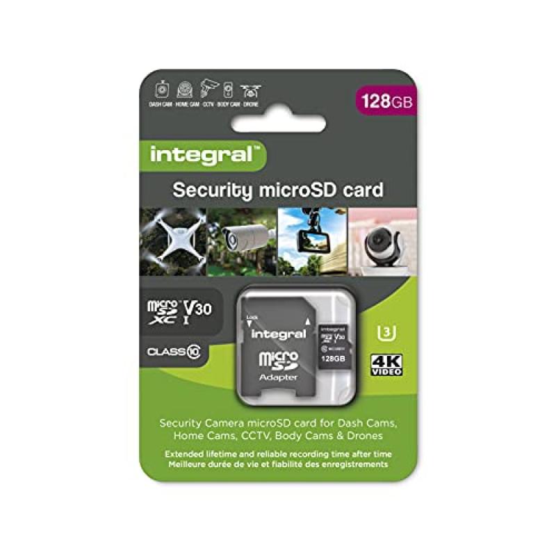 Integral 128GB High Endurance microSD Card Integral 128GB High Endurance microSD Card