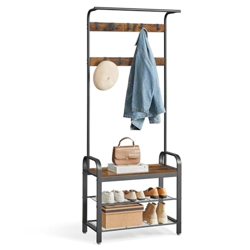 VASAGLE Coat Rack with Shoe Storage VASAGLE Coat Rack with Shoe Storage
