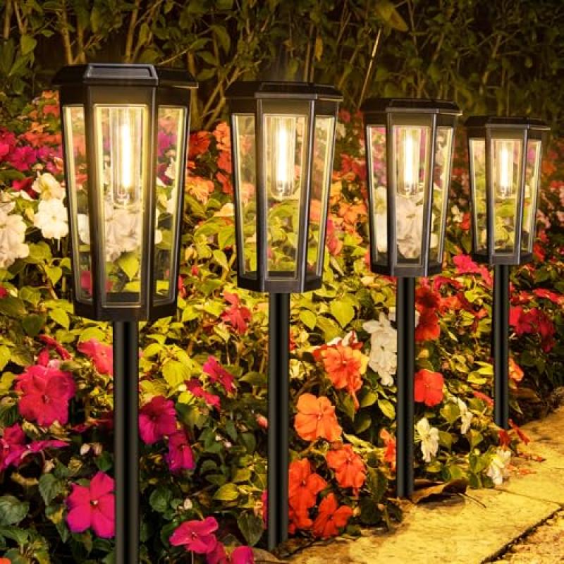 MAGGIFT Solar Pathway Lights MAGGIFT Solar Pathway Lights