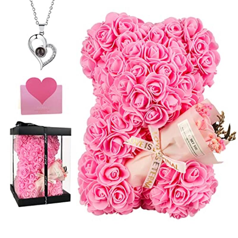 POHOMEGK Rose Bear Gift Set POHOMEGK Rose Bear Gift Set