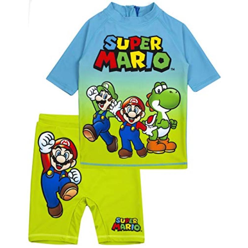 Super Mario Boys' Swimsuit Super Mario Boys' Swimsuit