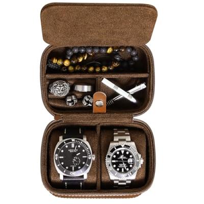ROTHWELL 2 Watch Travel Case ROTHWELL 2 Watch Travel Case