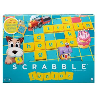 Mattel Scrabble Junior Crossword Game Mattel Scrabble Junior Crossword Game