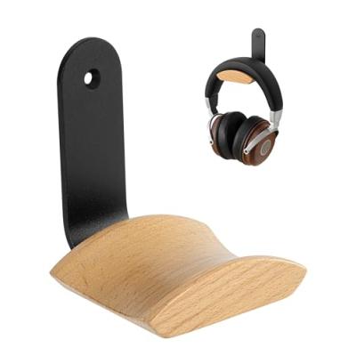 Beech Wood Headphone Wall Mount Beech Wood Headphone Wall Mount
