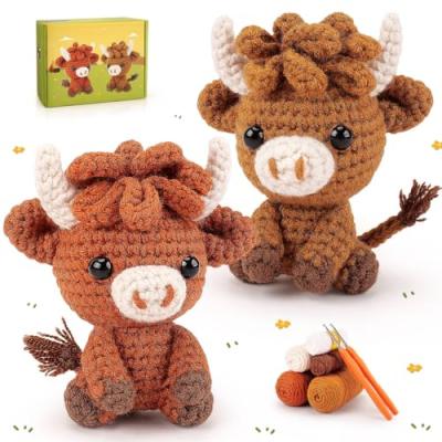 Beginner's Highland Cow Crochet Kit Beginner's Highland Cow Crochet Kit