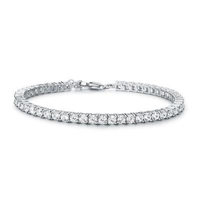 Diamond Treats Silver Tennis Bracelet Diamond Treats Silver Tennis Bracelet