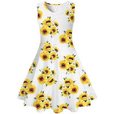 Kids4ever Girls Sunflower Summer Dress Kids4ever Girls Sunflower Summer Dress