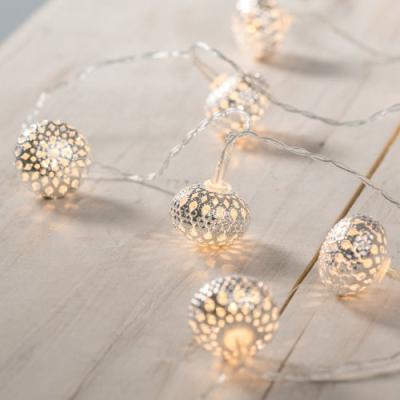 Lights4fun Moroccan Ball String Lights Lights4fun Moroccan Ball String Lights