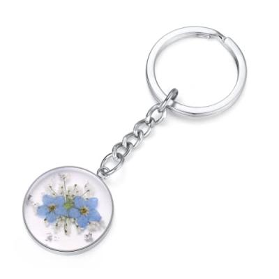 Wildflower Keychain with Real Flowers Wildflower Keychain with Real Flowers
