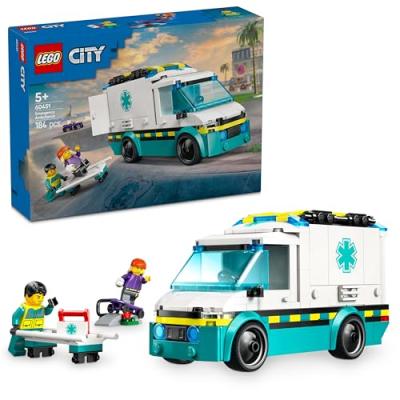 LEGO City Emergency Ambulance Toy LEGO City Emergency Ambulance Toy