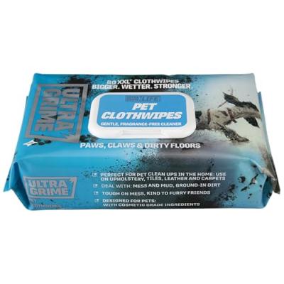 UltraGrime Pet Cleaning Wet Wipes UltraGrime Pet Cleaning Wet Wipes