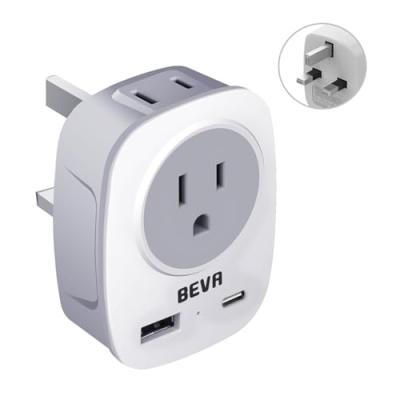 BEVA Plug Adapter with 2 USB Slots BEVA Plug Adapter with 2 USB Slots
