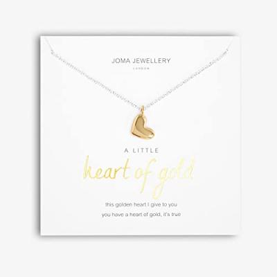 Joma Heart Of Gold Necklace Joma Heart Of Gold Necklace