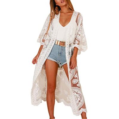 Women's Lace Kimono Cover Up