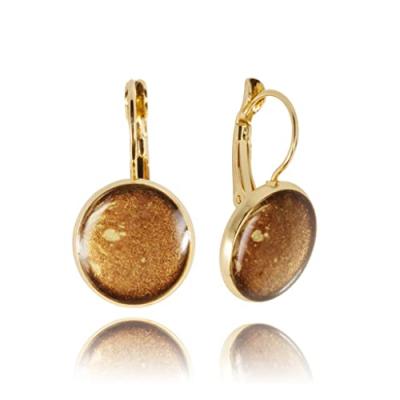 Women's Small Round Drop Earrings Women's Small Round Drop Earrings