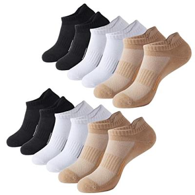 BUDERMMY Women's Trainer Socks, 6 Pairs BUDERMMY Women's Trainer Socks, 6 Pairs