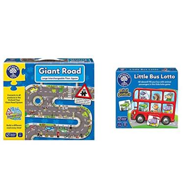 Orchard Toys Road Puzzle & Bus Lotto Game Orchard Toys Road Puzzle & Bus Lotto Game