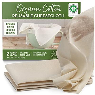 Organic Cotton Cheesecloth for Straining Organic Cotton Cheesecloth for Straining