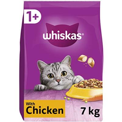 WHISKAS Dry Cat Food - Chicken Flavour