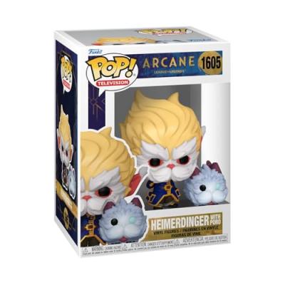 Funko Pop! TV: Arcane LoL– Heimerdinger With Poro… Funko Pop! TV: Arcane LoL– Heimerdinger With Poro…
