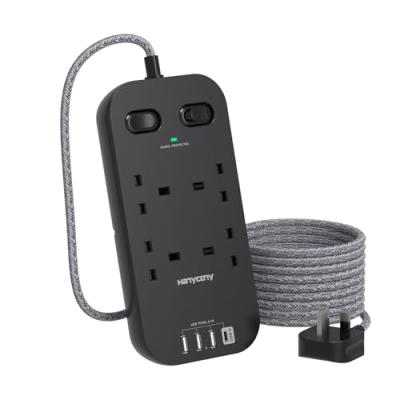 Extension Lead with USB Slots, Surge Protection Extension Lead with USB Slots, Surge Protection