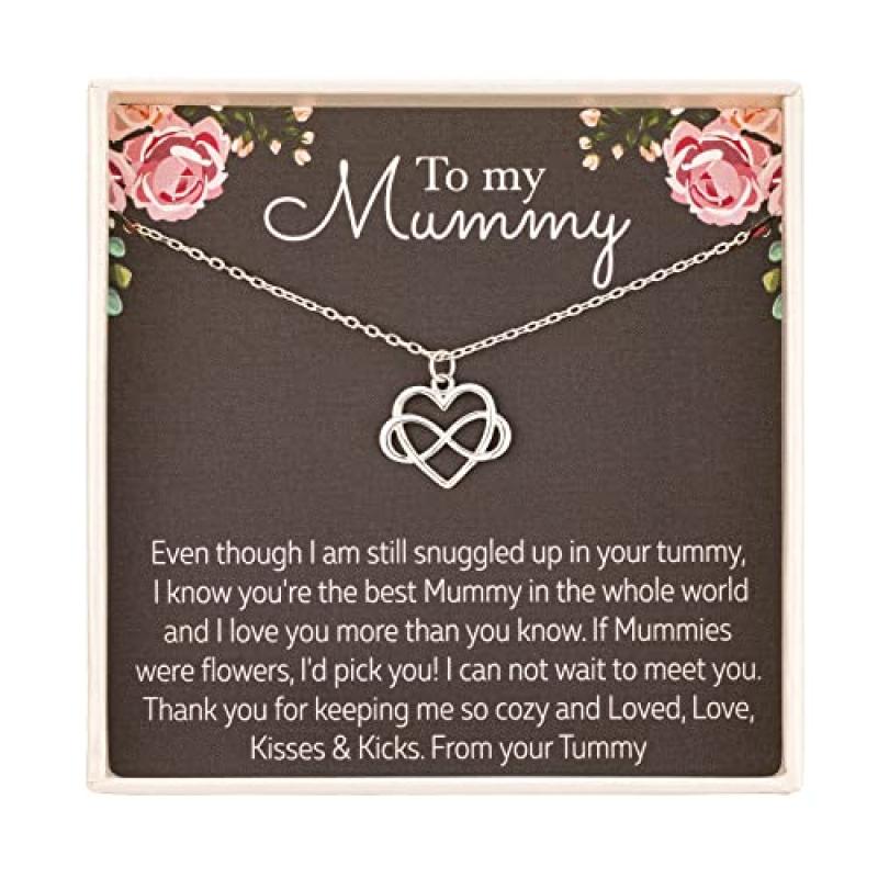 RareLove Mum 925 Silver Heart Necklace RareLove Mum 925 Silver Heart Necklace