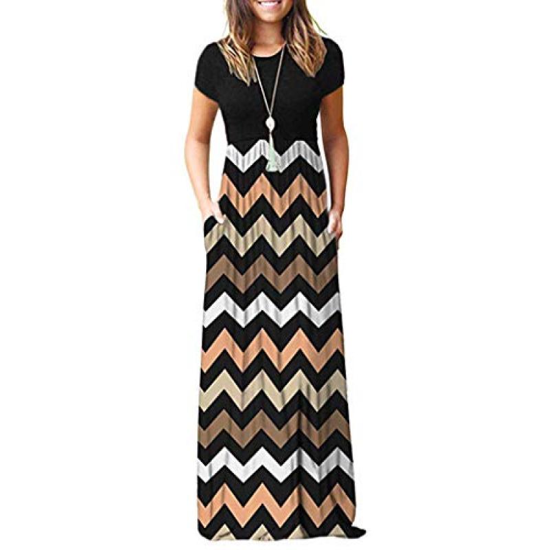 AUSELILY Maxi Dress with Pockets AUSELILY Maxi Dress with Pockets