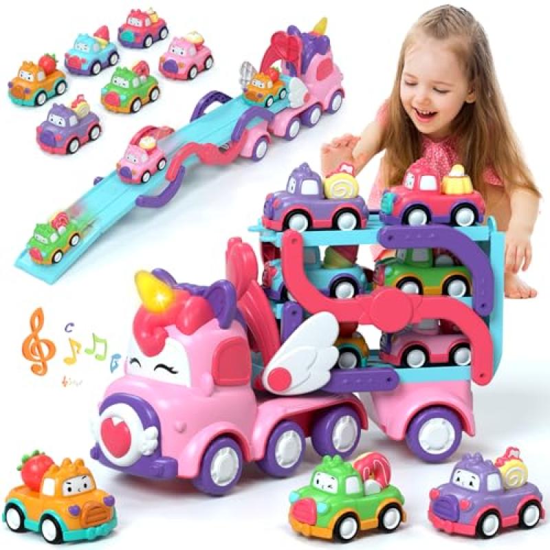 Lehoo Castle Unicorn Truck Toy Lehoo Castle Unicorn Truck Toy