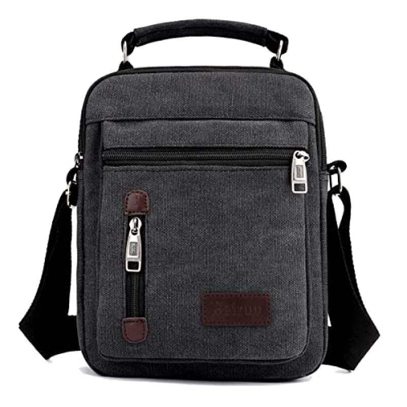 A-QMZL Men's Canvas Messenger Bag A-QMZL Men's Canvas Messenger Bag