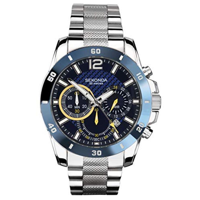 SEKONDA Men's Chronograph Watch SEKONDA Men's Chronograph Watch