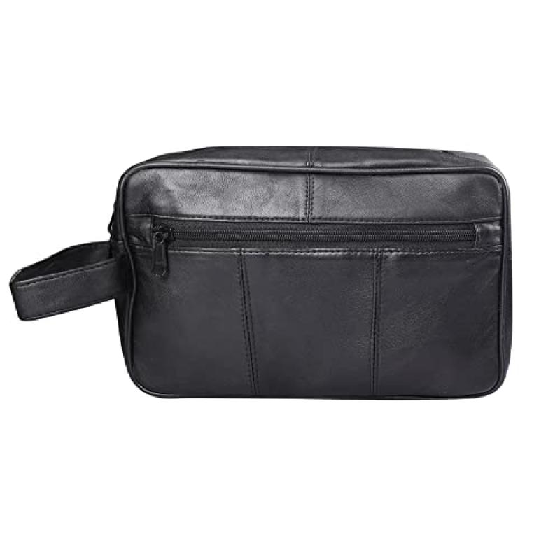 RAS WALLETS Men's Travel Toiletry Bag RAS WALLETS Men's Travel Toiletry Bag
