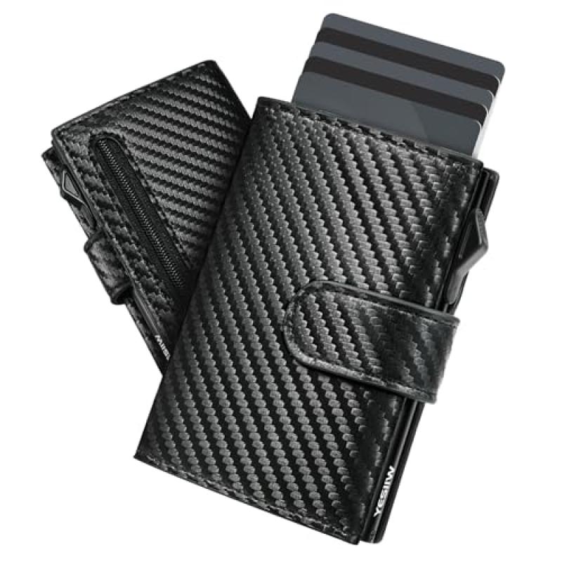 YESIIW Men's RFID Credit Card Holder YESIIW Men's RFID Credit Card Holder