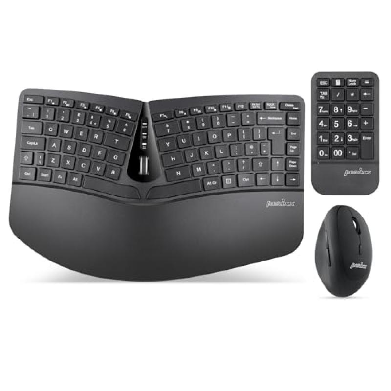 Perixx Wireless Ergonomic Keyboard Set Perixx Wireless Ergonomic Keyboard Set