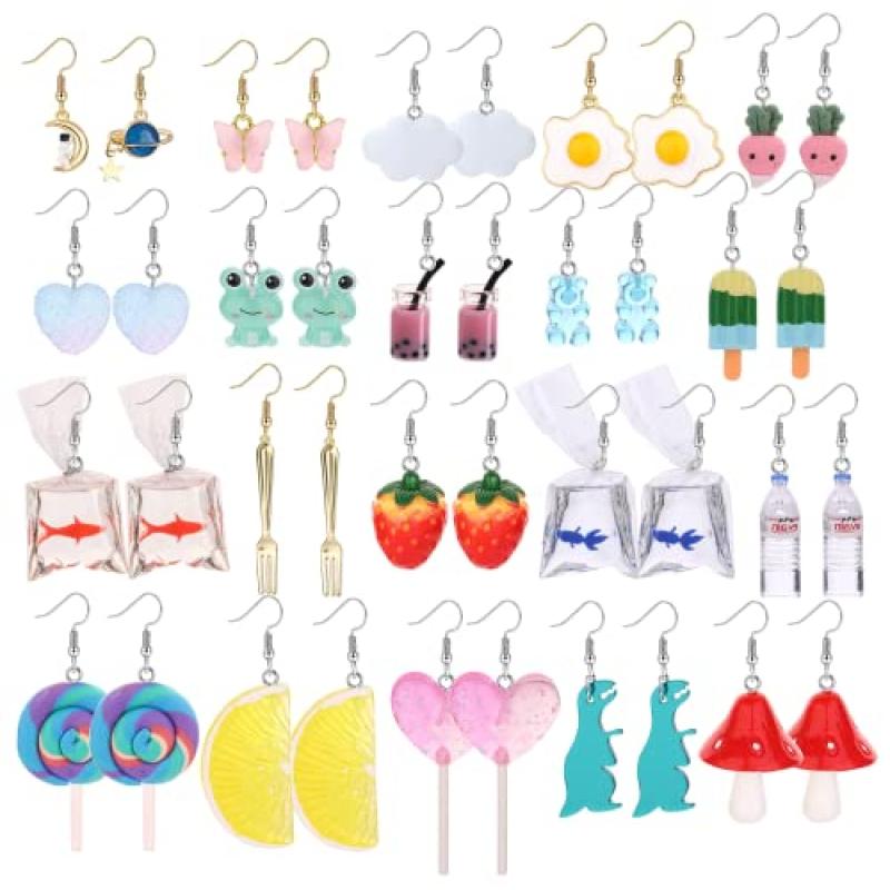 JeryWe Funny Earrings Set JeryWe Funny Earrings Set
