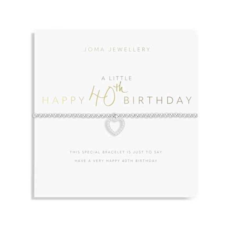 Joma Jewellery 40th Birthday Bracelet Joma Jewellery 40th Birthday Bracelet